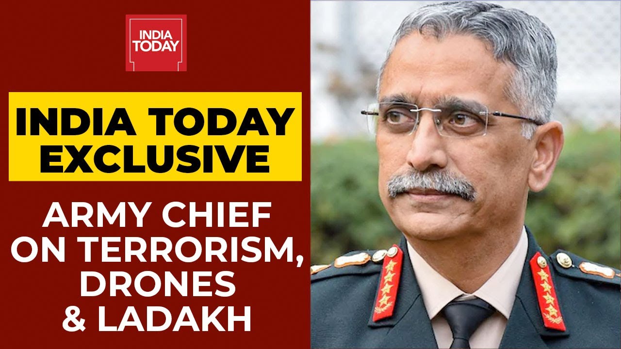 India's Army Chief General Manoj Mukund Naravane Exclusive On Drones, Terrorism & China| 5ive Live