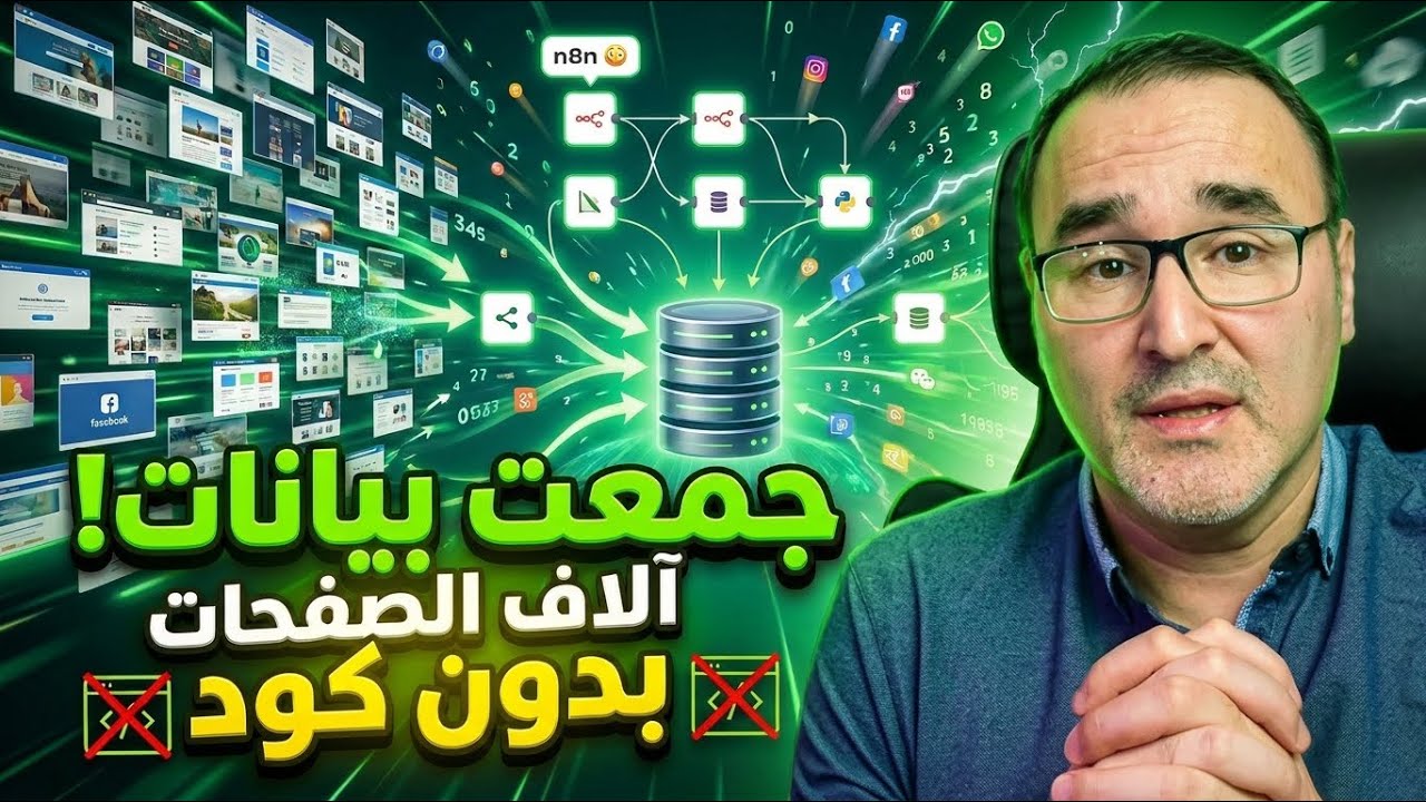 جمعّت بيانات آلاف الصفحات باستخدام n8n | بدون كود والنتيجة رهيبة
