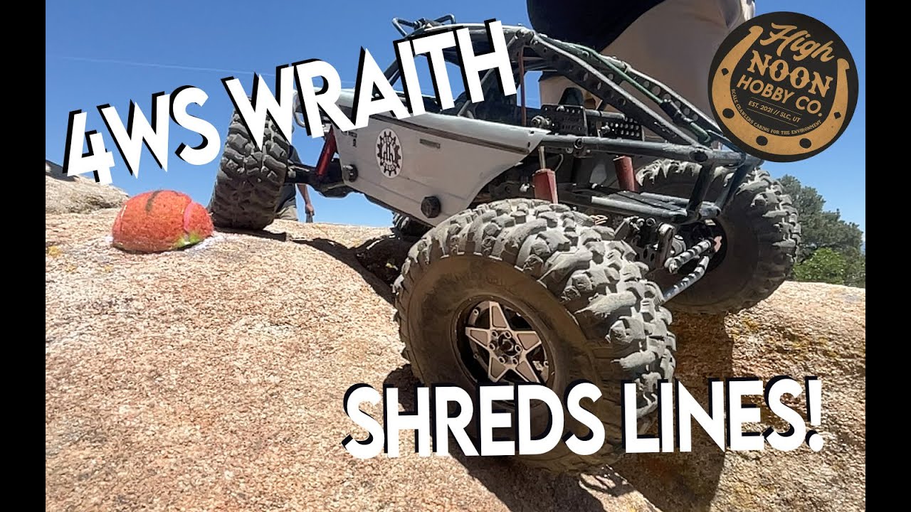 Axial Wraith с 4WS выходит на невероятный уровень! [Чемпионат по кроулин-рейсингу North VS South ...