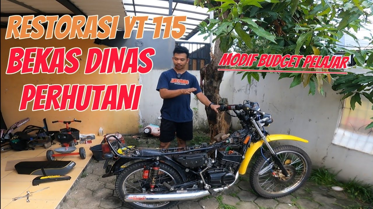 EDISI GABUT RESTORASI YAMAHA YT 115‼️MODAL BUDGET PELAJAR 🔥🔥