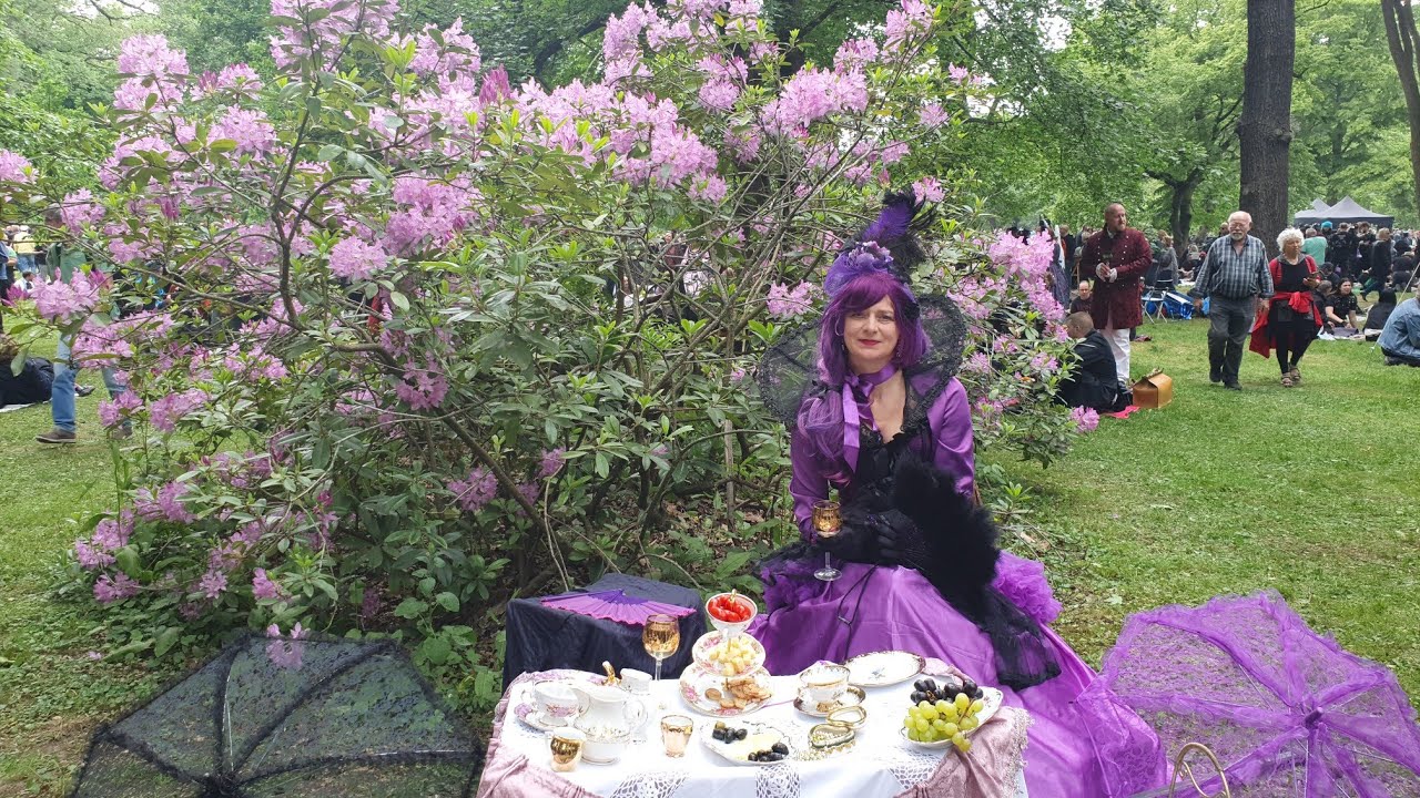 Das Wave-Gotik-Treffen 2024 - Viktorianisches Picknick in Leipzig #WGT #GOTHIC