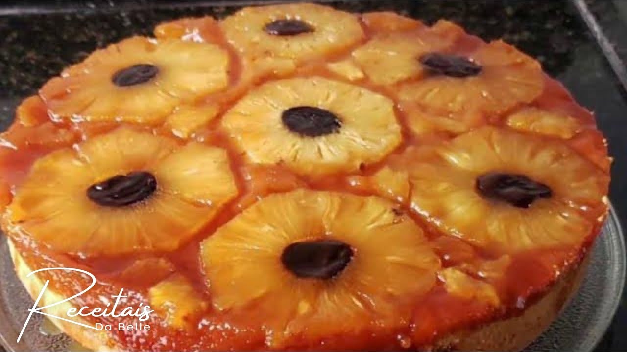 BOLO DE ABACAXI, APRENDA A PREPARAR A MELHOR RECEITA DO MUNDO! #receitasdabelle