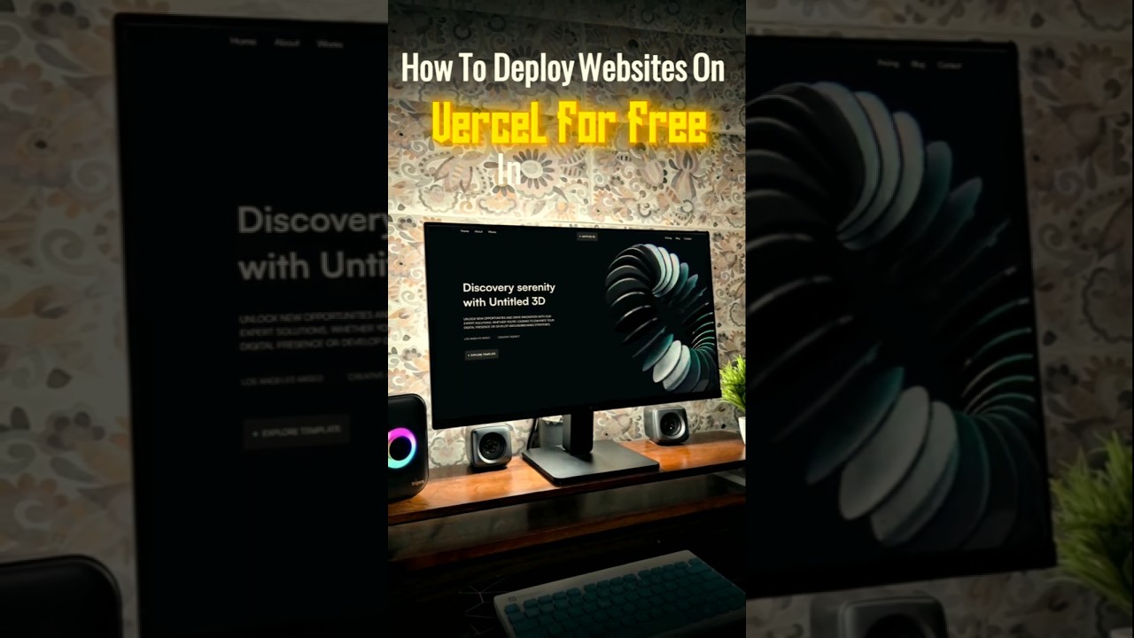 How to deploy website in free | #website #free #shorts
