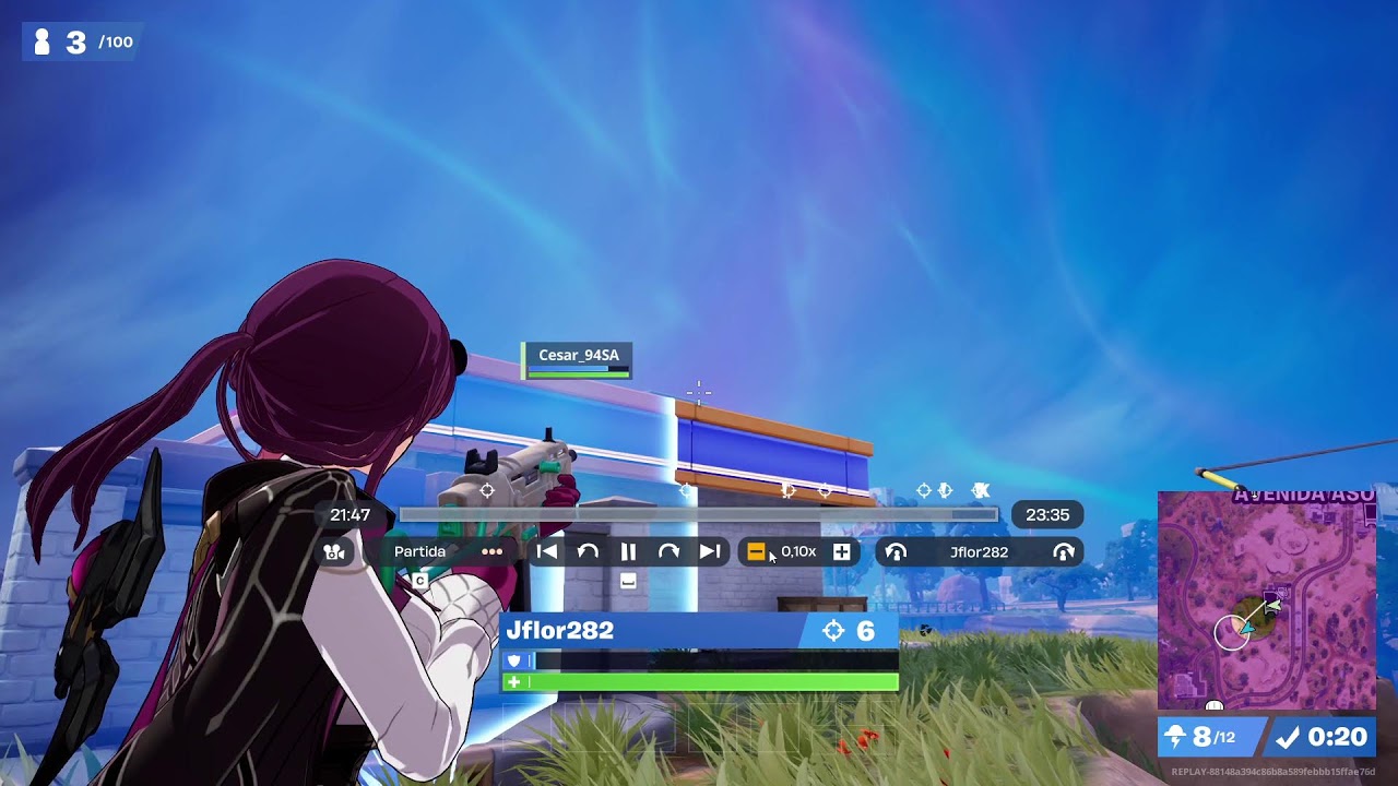 JUGANDO FORTNITE