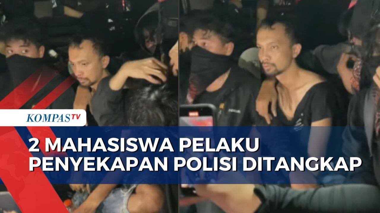 Polisi Tangkap 2 Mahasiswa Diduga Pelaku Penyekapan Polisi Saat Demo Hari Buruh