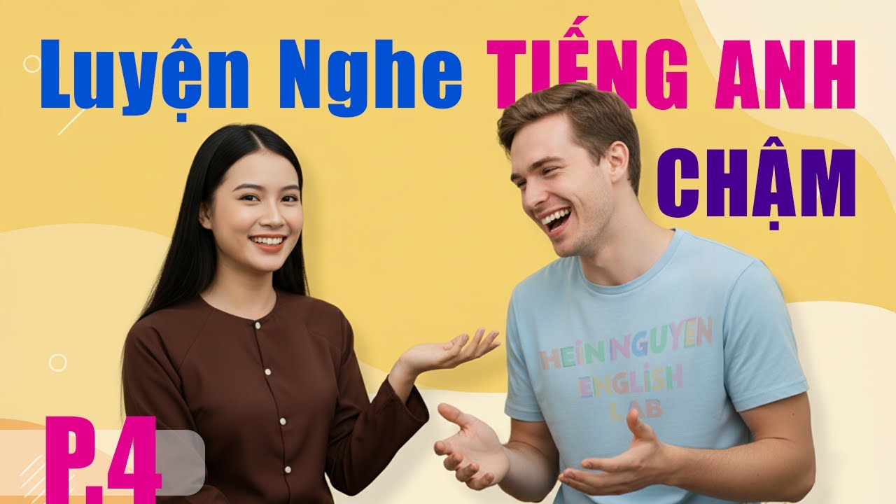 Luyện Nghe Tiếng Anh Qua Ảnh Minh Họa | Phản Xạ Tiếng Anh Cấp Tốc – Đọc Chậm Dễ Nói | Phần 4