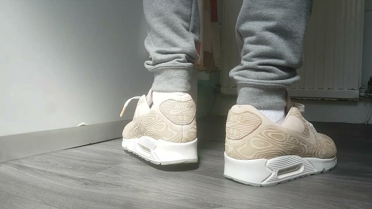 Nike Air Max 90 QS Laser On Feet