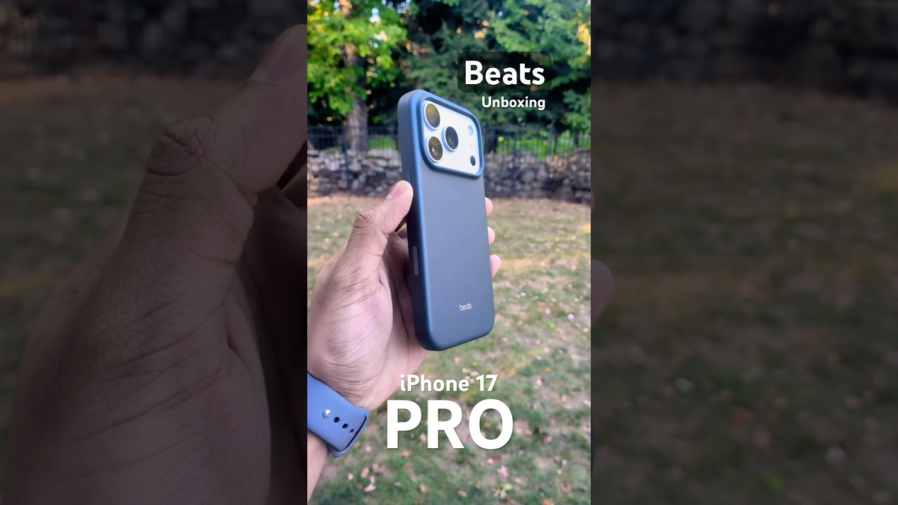 Beats iPhone 17 Pro Case – Sleek Unboxing