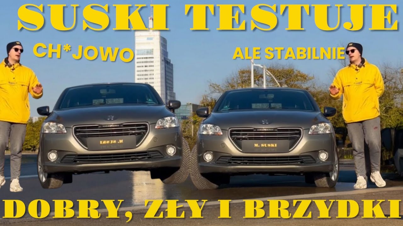PEUGEOT 301 BYŁ ZŁY ALE M&Oacute;GŁ BYĆ GORSZY - SUSKI TESTUJE VI