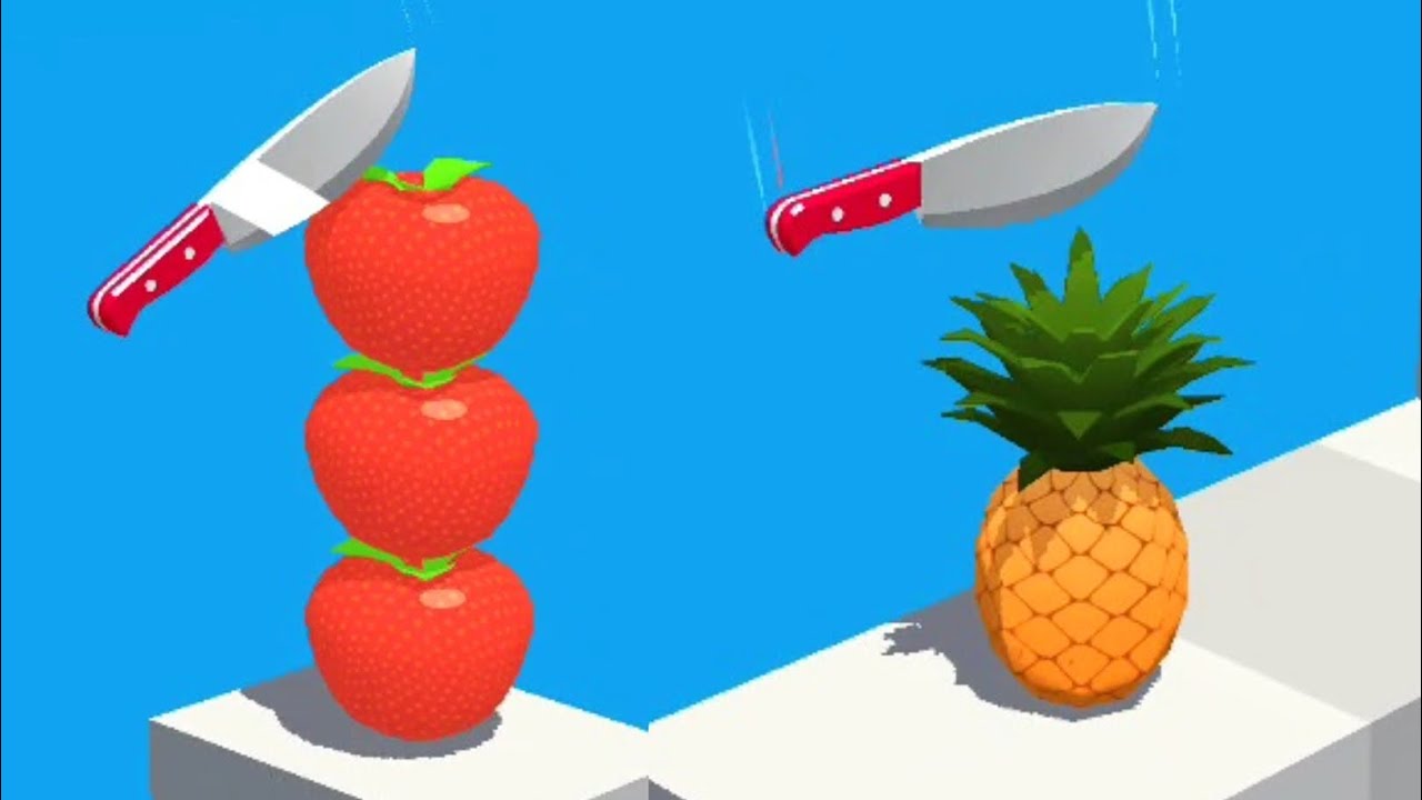 Slice It All Gameplay! Satisfying and Relaxing ASMR Slicing Video NEW UPDATE
