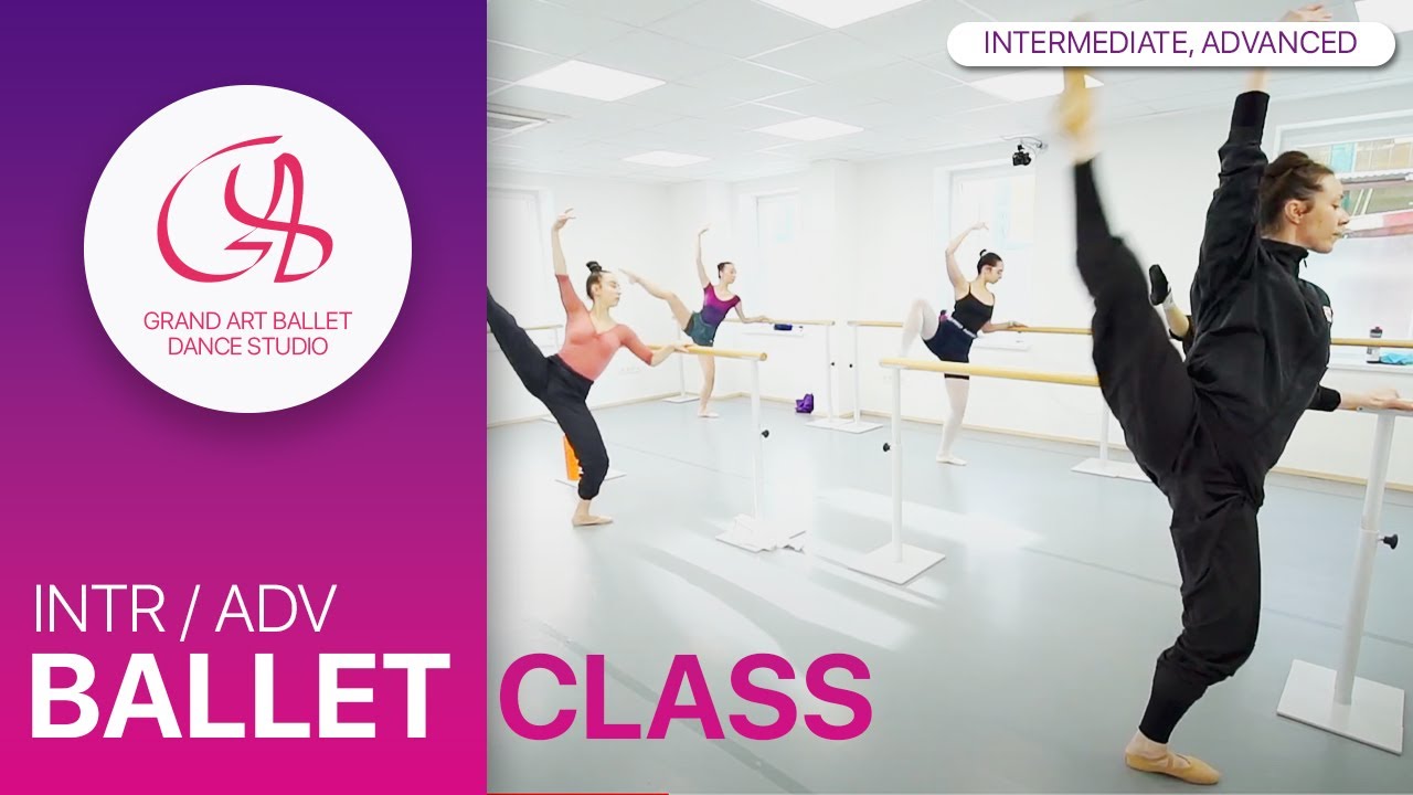 INTERMEDIATE / ADVANCED BALLET CLASS #ballet #adultballet