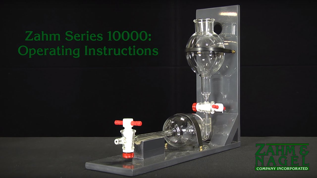 Zahm Series 10000 CO&sup2; Gas Purity Tester: Operating Instructions