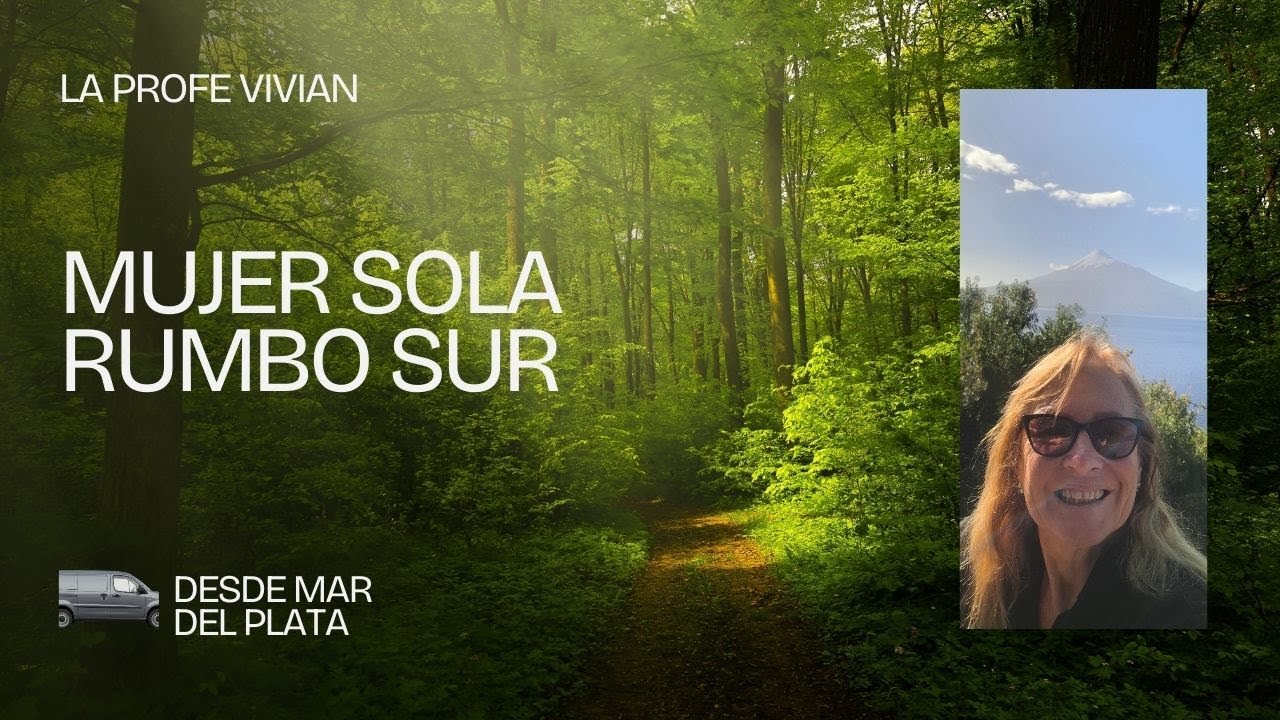 Mujer sola rumbo sur