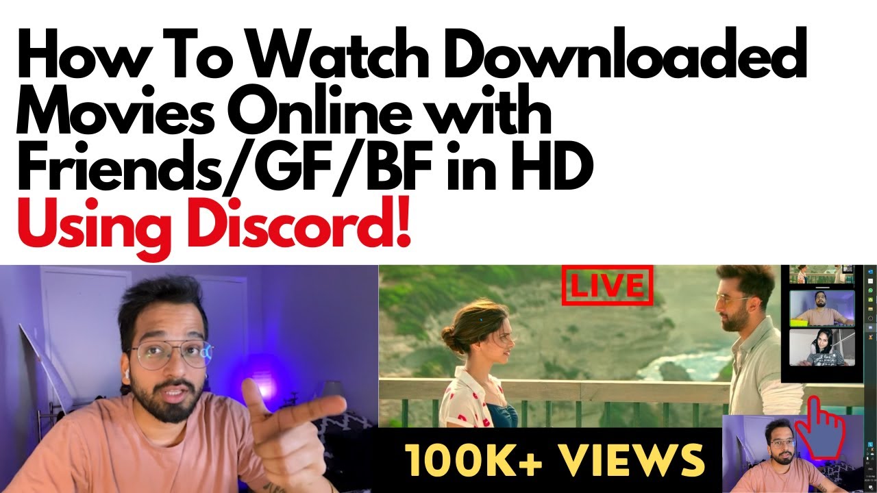 How To Watch Downloaded Movies Online with GF/BF/Friends For Free Using Discord | Watch Party by DDY