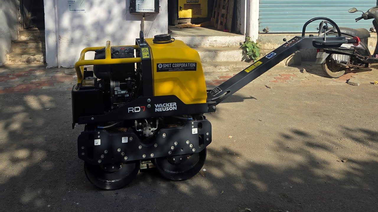 Wacker Neuson RD7 Keh demo, installation & maintenance in Hindi