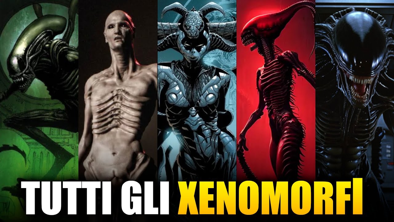 TUTTI gli XENOMORFI SPIEGATI! (Alien)