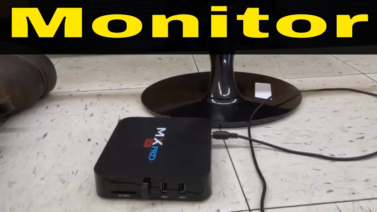 How To Use A Computer Monitor As A TV-Easy Tutorial