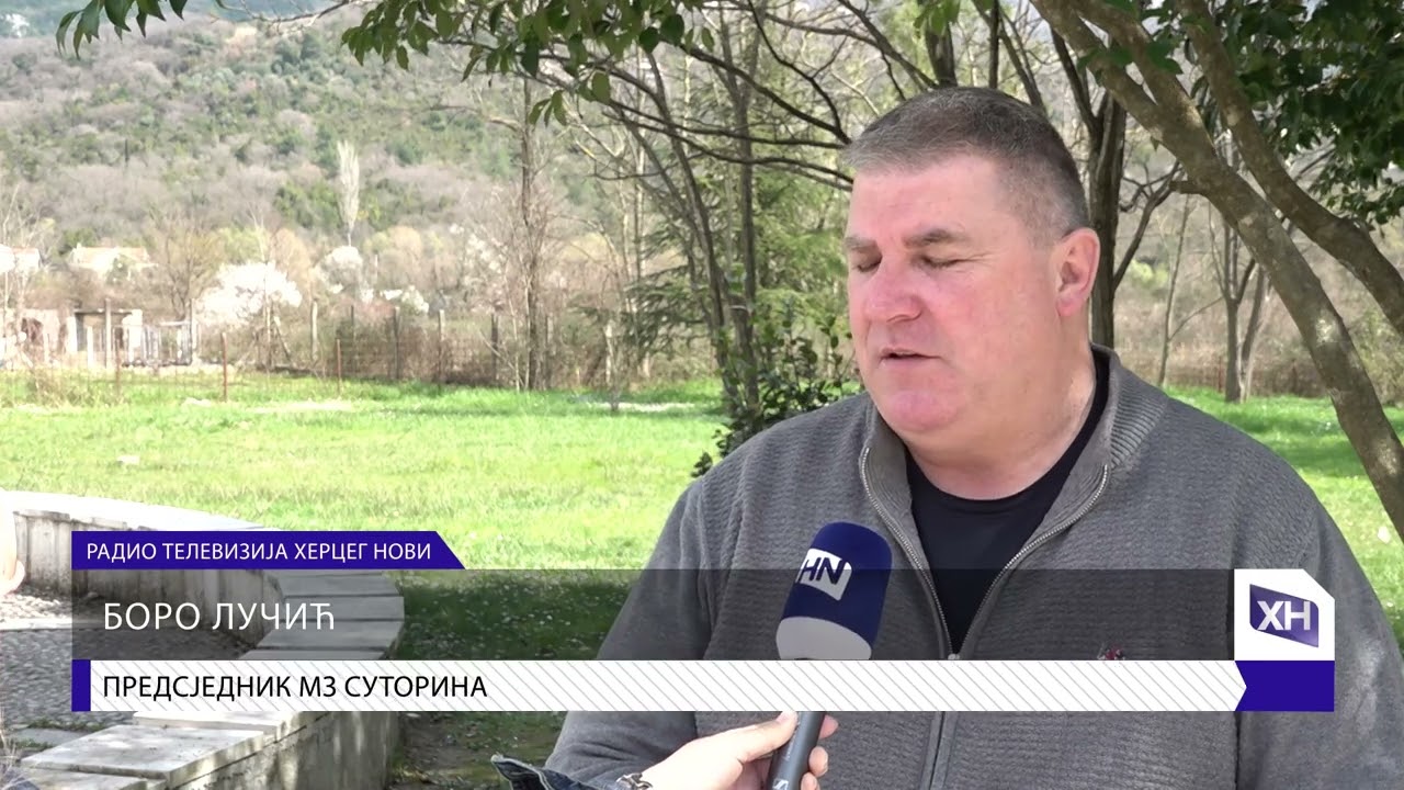 RTHN - Za uređenje Spomen parka u Sutorini iz Opštinskog budžeta 30.000 eura