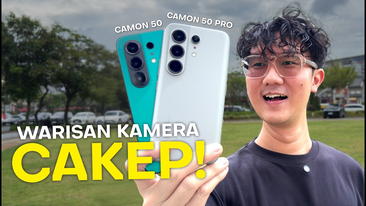Review TECNO CAMON 50 Series: Kamera Sebagus Apa?! 🤔