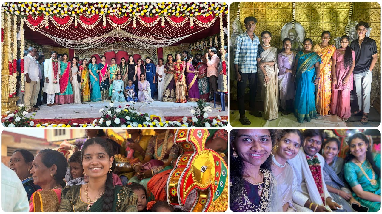 Ma vurlo marriage jariguthe Ela vuntadho choodandi 🥳