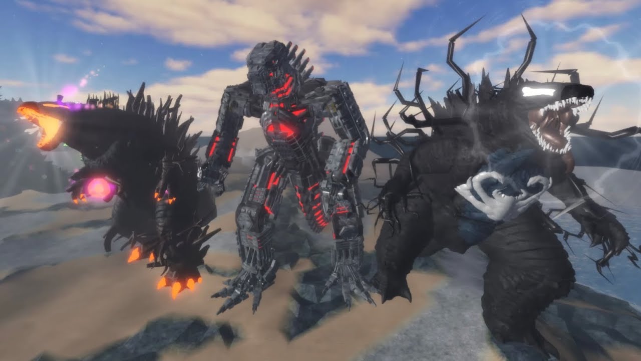 MONSTERVERSE MECHAGODZILLA VS. MONSTERVERSE GODZILLA | PROJECT KAIJU 4.0