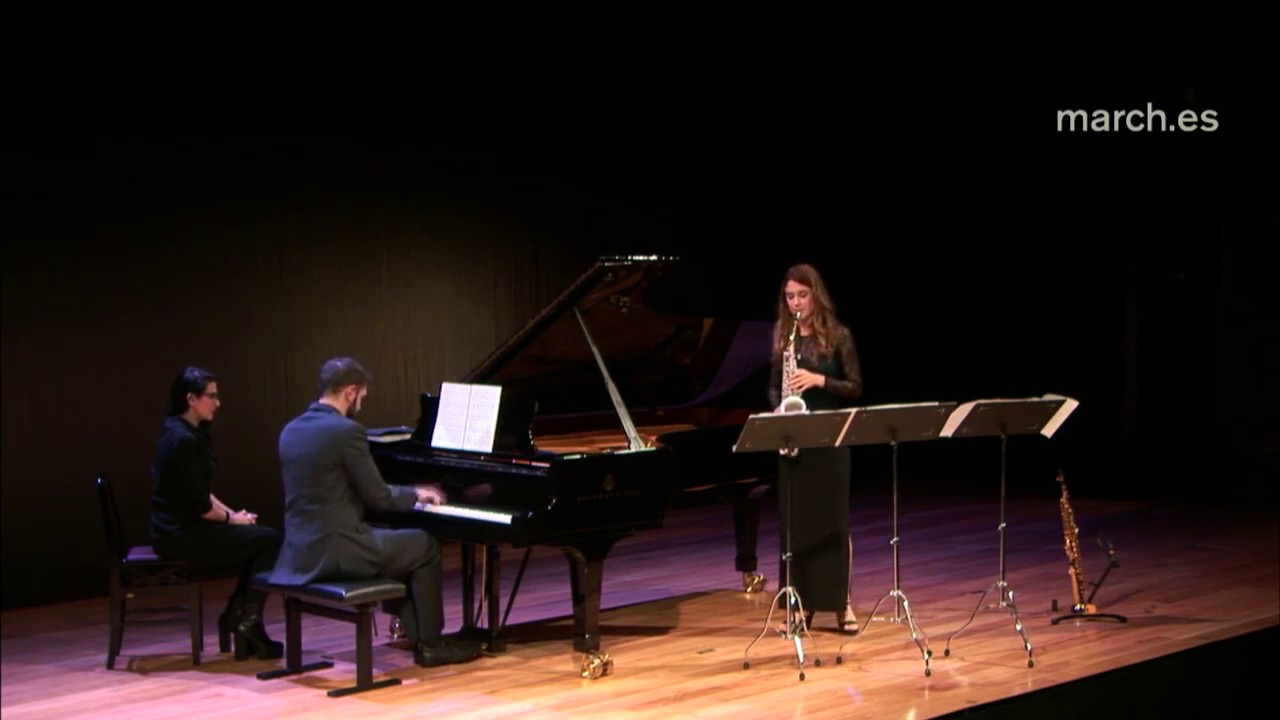 ELISA URRESTARAZU Y ALBERTO MARTÍN, saxofón y piano dúo