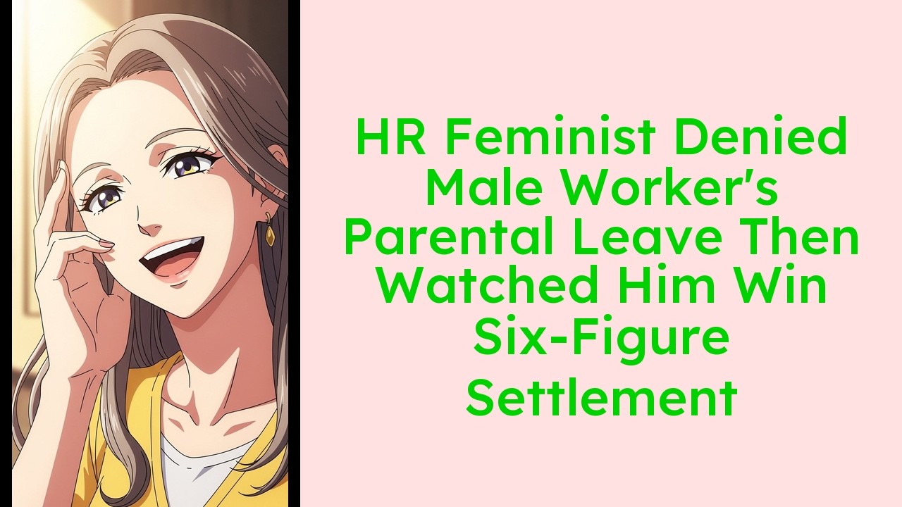 HR Feminist Denied Male Worker's Parental Leave Then Watched Him Win Six-Figure Settlement