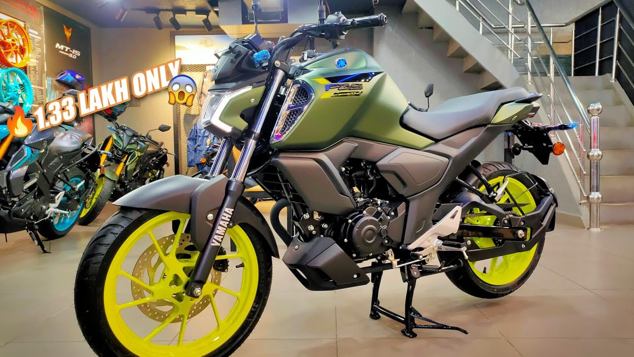 2024 YAMAHA FZ-S V4 CYBER VINTAGE GREEN COLOUR💚🔥 DETAILED REVIEW | ON ROAD PRICE & ALL DETAILS🔥🔥🔥