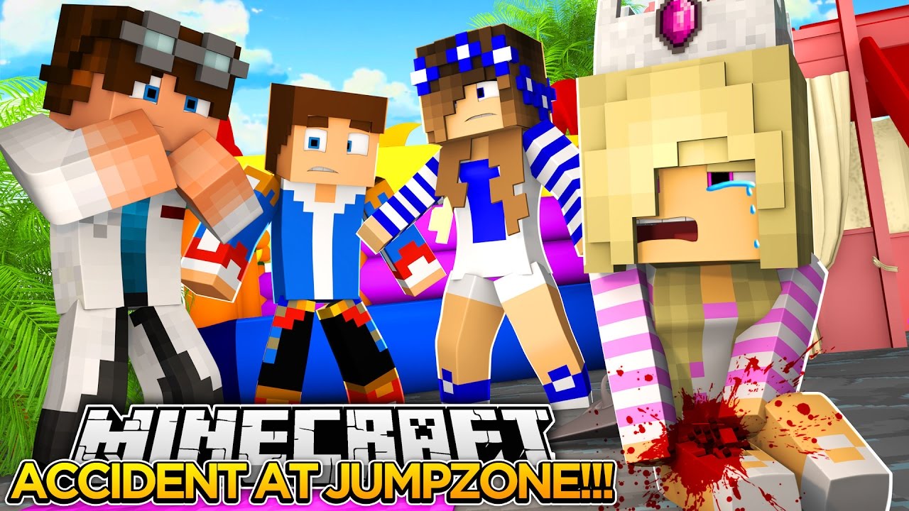 BABY LEAH BREAKS HER LEG (LITTLE CARLY, LITTLE DONNY)!!!- Baby Leah Minecraft Roleplay!.