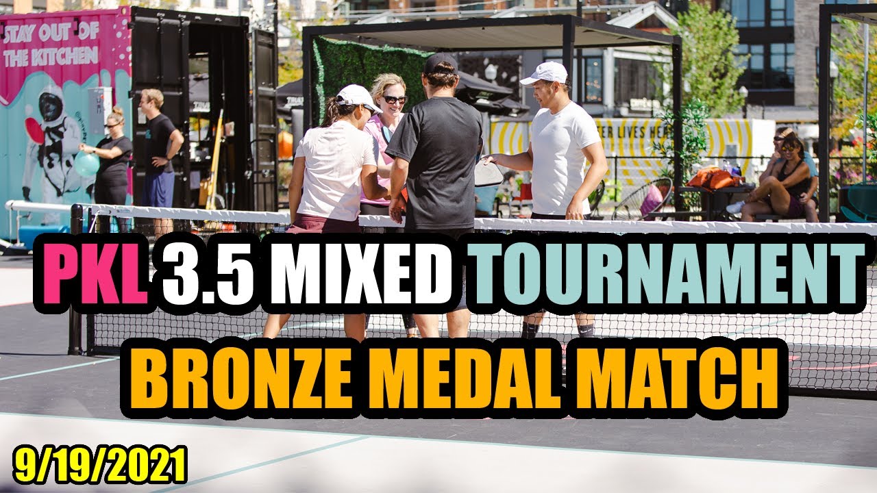 Pickleball 3.5 Mixed Tournament | @playPKL 🥉 Bronze Medal Match
