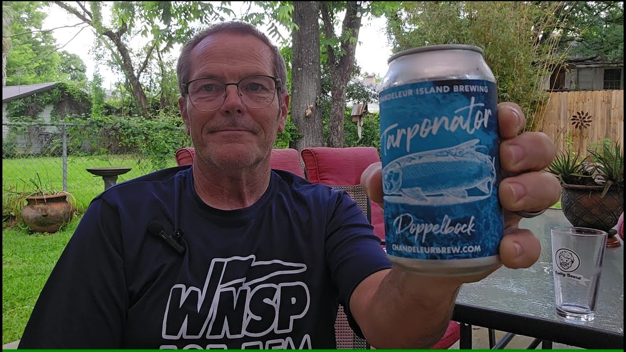 Beer Review: Tarponator from Chandeleur Brewing