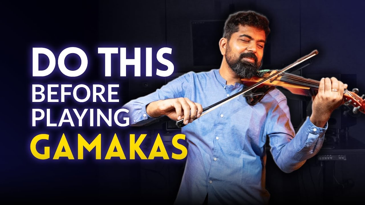 Top 5 Steps to improve Intonation and play Gamakas