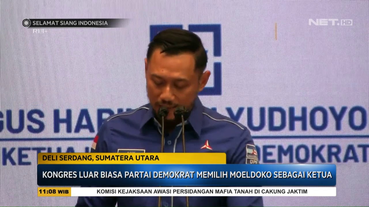 Aksi Cap Jempol Darah Sebagai Dukungan Terhadap AHY - SSI