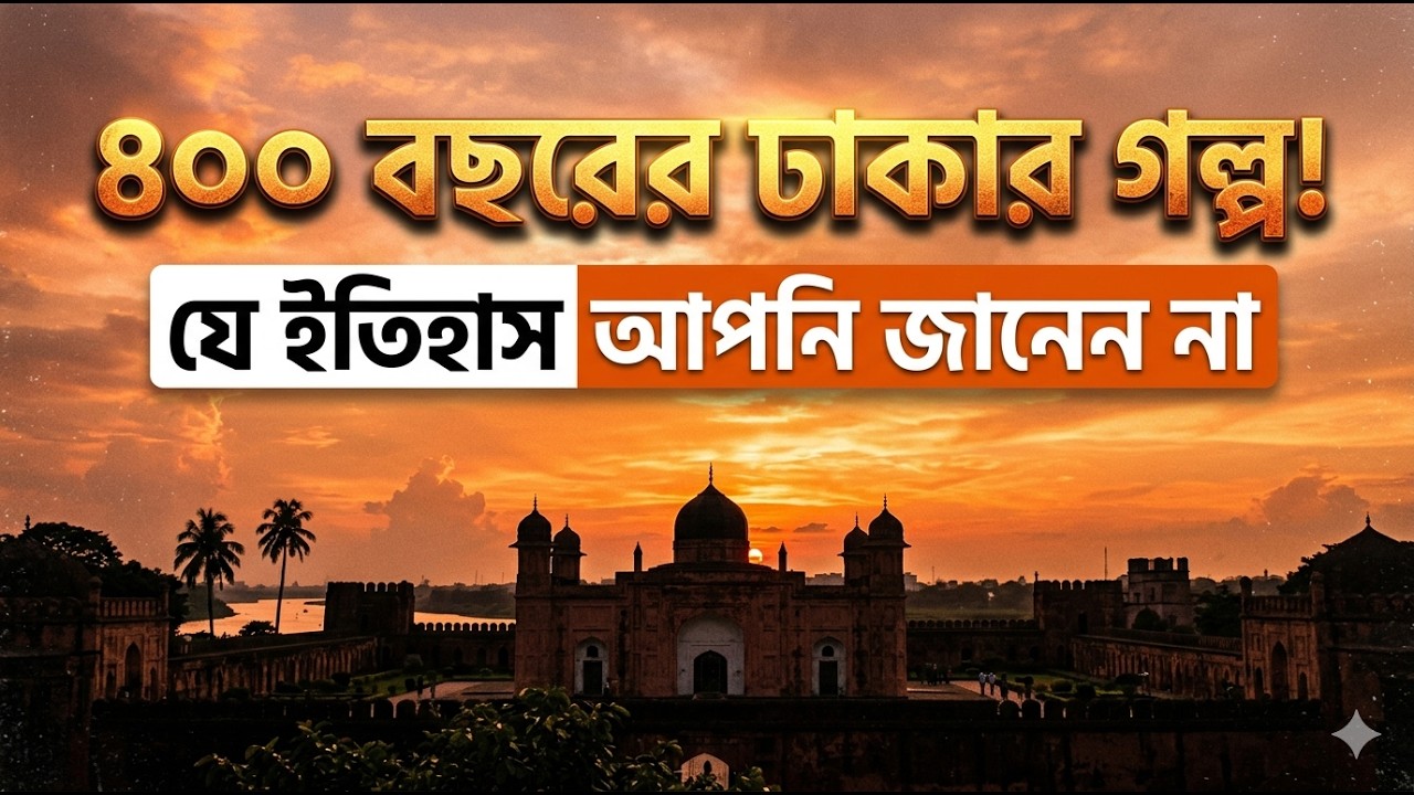 ঢাকা: ৪০০ বছরের ঐতিহ্য আর অদম্য প্রাণের মহাকাব্য | Dhaka: A Journey of 400 Years