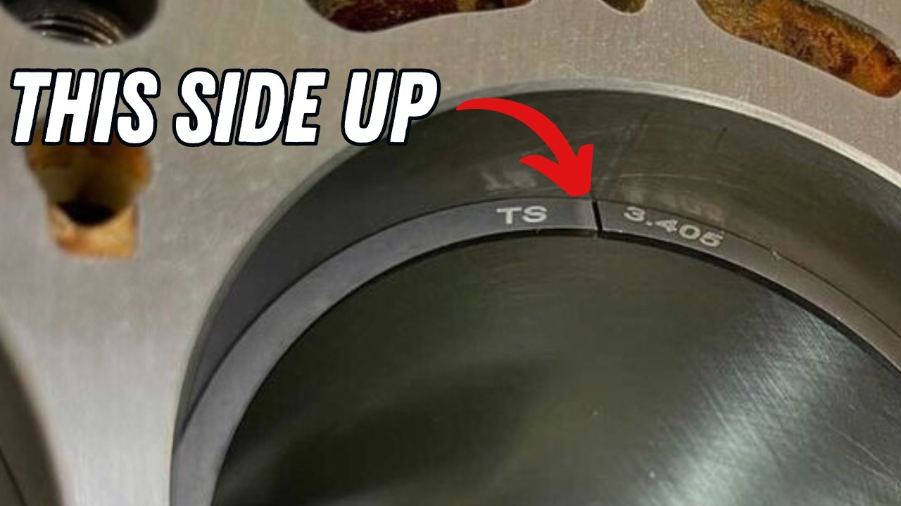 Which Way Goes Up? How to IDENTIFY Piston Rings