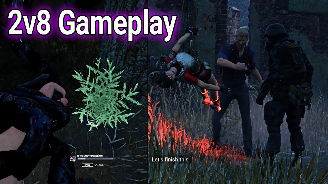 Dead By Daylight Hunk & Wesker 2V8 Gameplay!