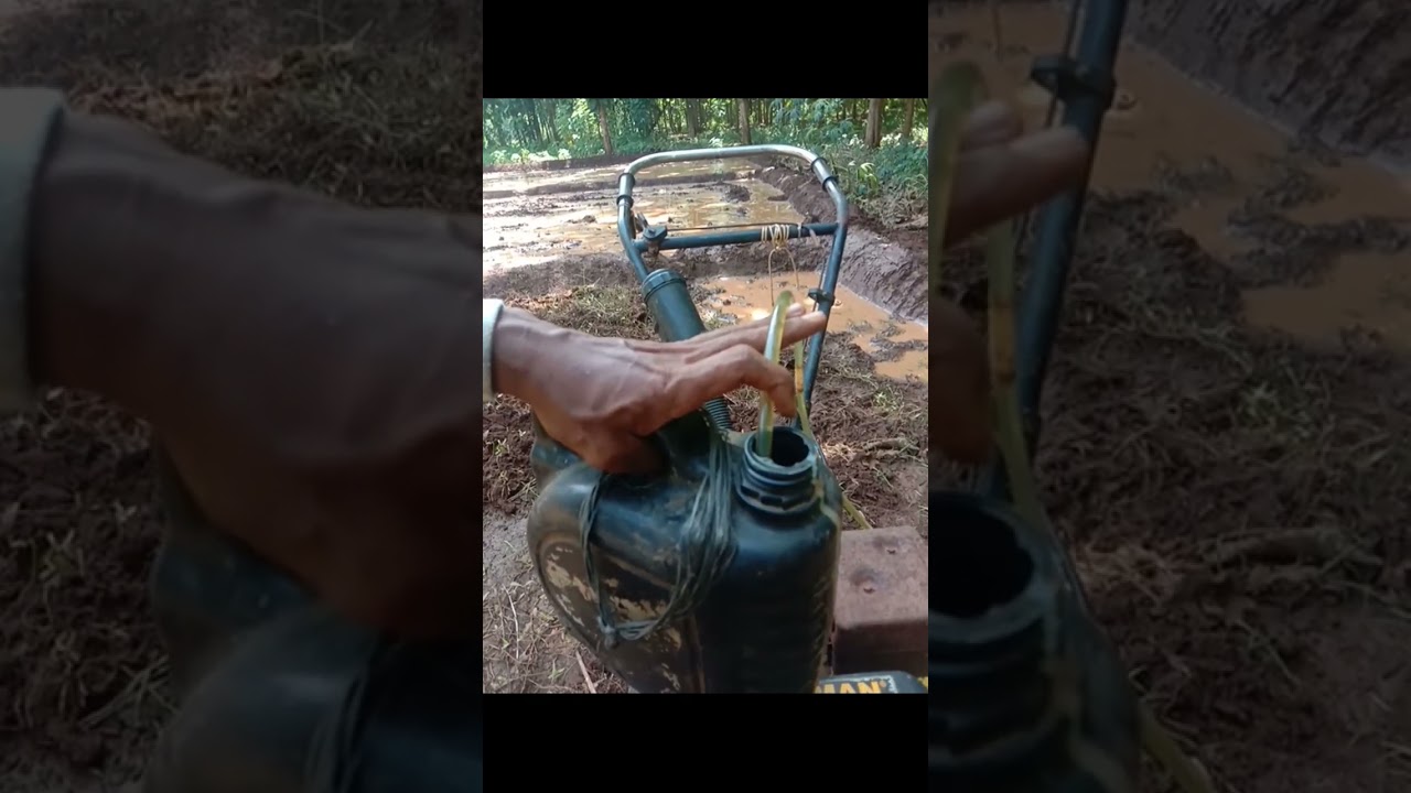 Cara aman isi bahan bakar anti tumpah #cultivator #ftl900h