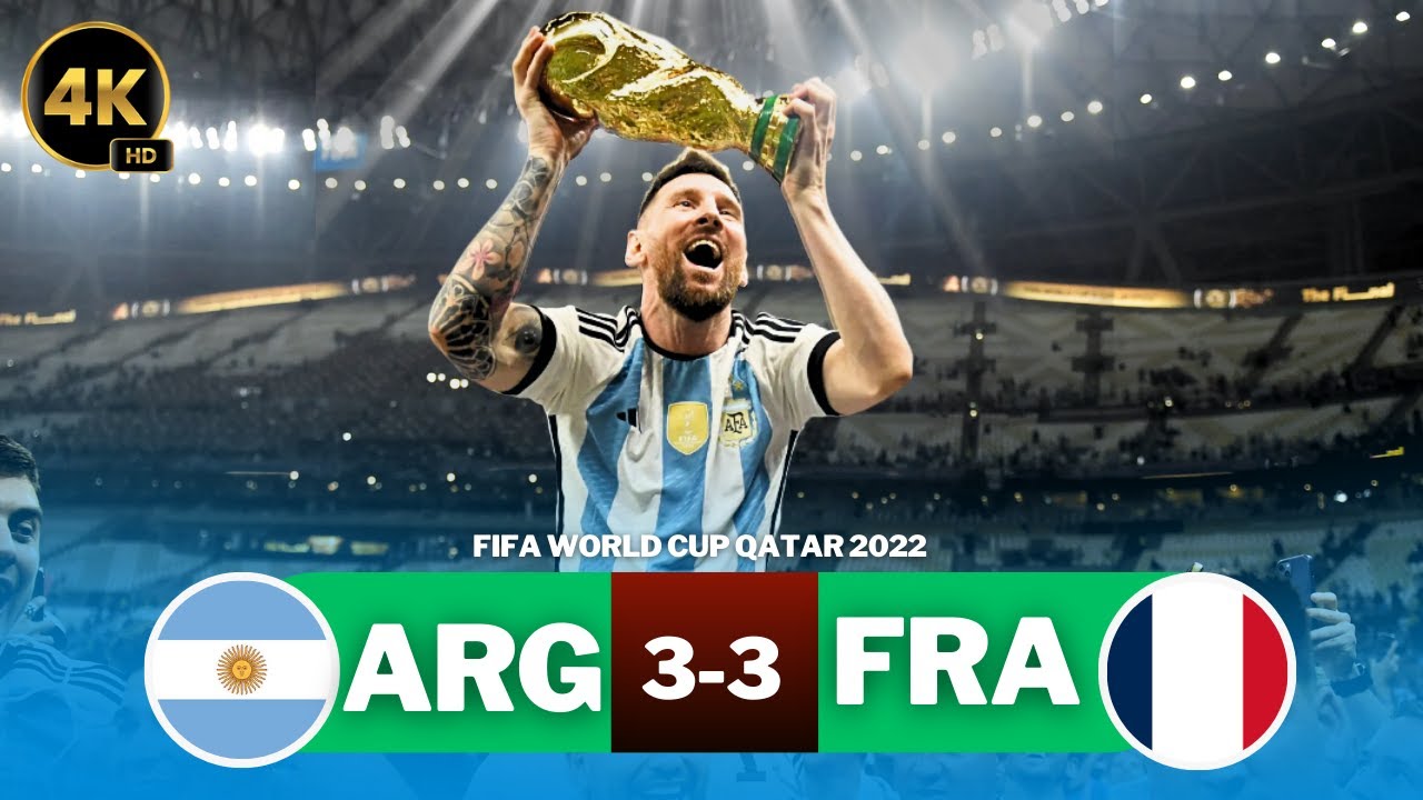 &iexcl;LA FINAL M&Aacute;S &Eacute;PICA DE LA HISTORIA! 😱 Messi vs Mbapp&eacute; | Mundial 2022 🇦🇷 (4)3-3(2) 🇫🇷 | QATAR 2022 🏆