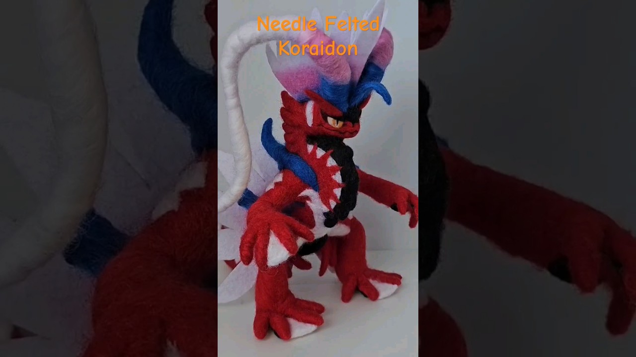 Felted Koraidon (Quick) || Pokemon Scarlet #shorts