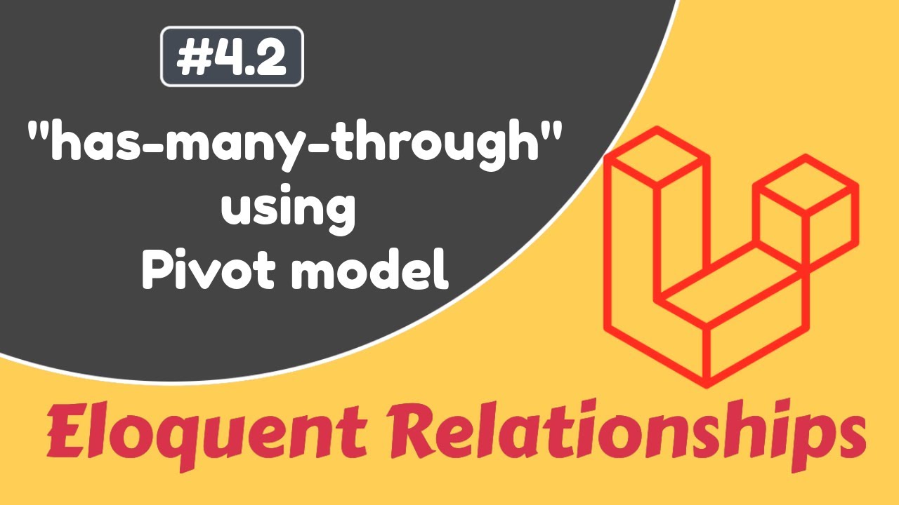 #4.2 отношение «многие через» с использованием модели Pivot | Laravel Eloquent Relationships