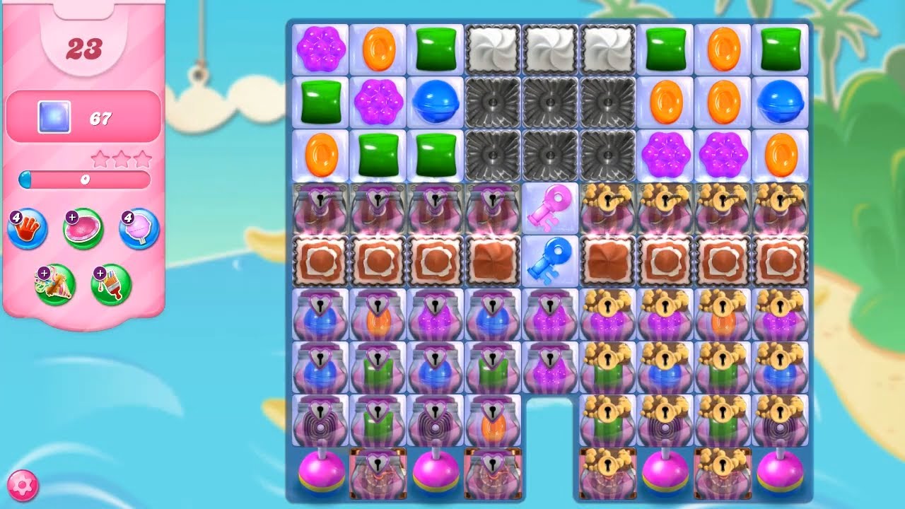Candy Crush Saga Level 3676 NO BOOSTERS