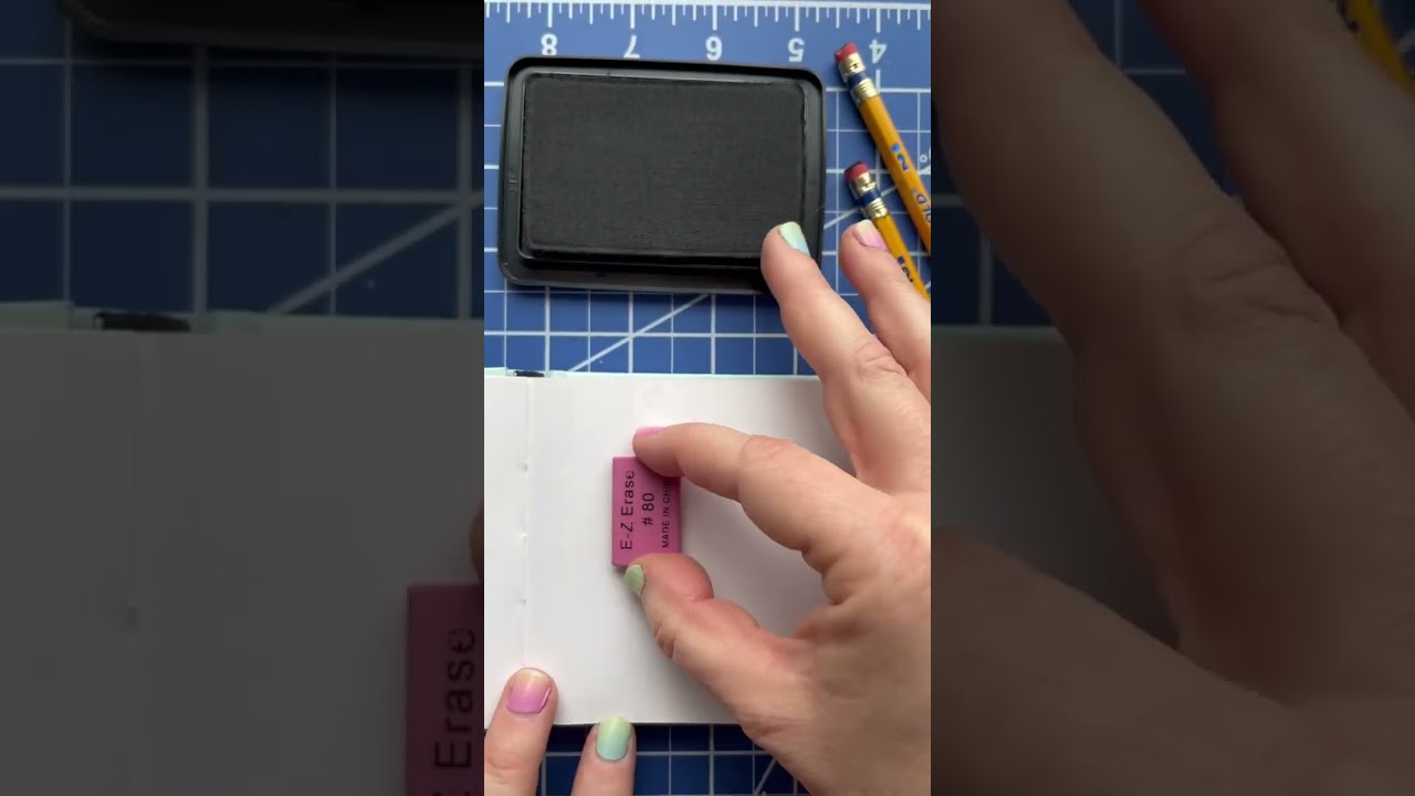 Sea shell 🐚 eraser stamp | printmaking | #the100dayproject day 18 linocut budget printmaker 🐚