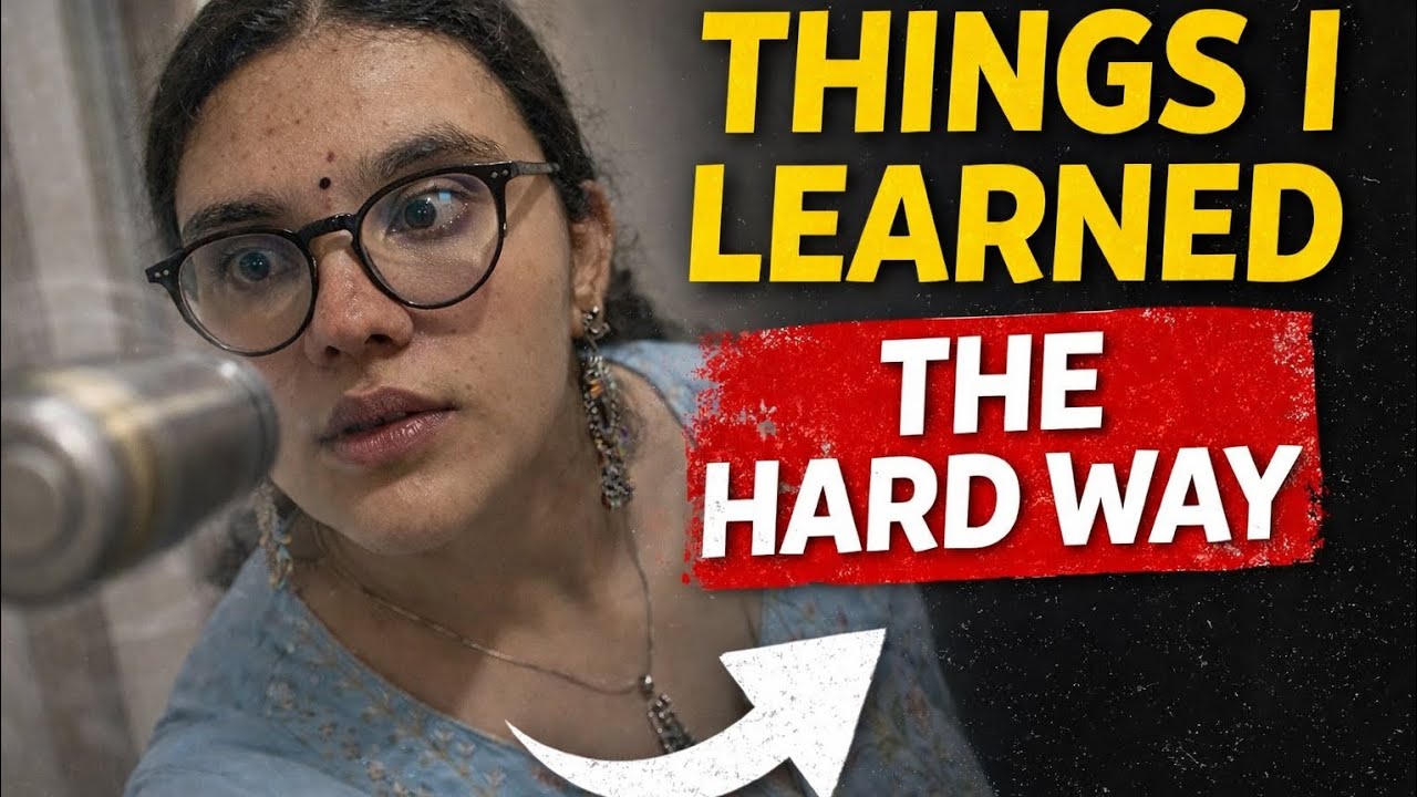 Things I learned the hard way❤️‍🩹