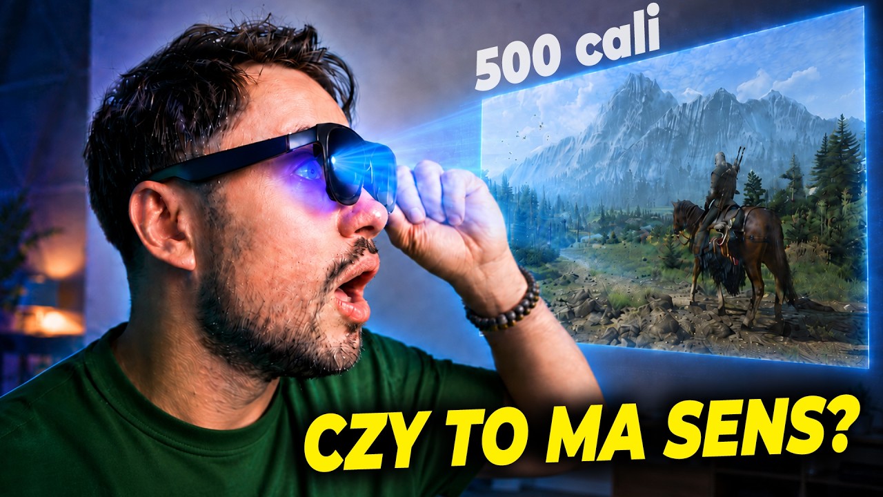 To ma niby zastąpić monitor... Sprawdziłem XREAL 1S