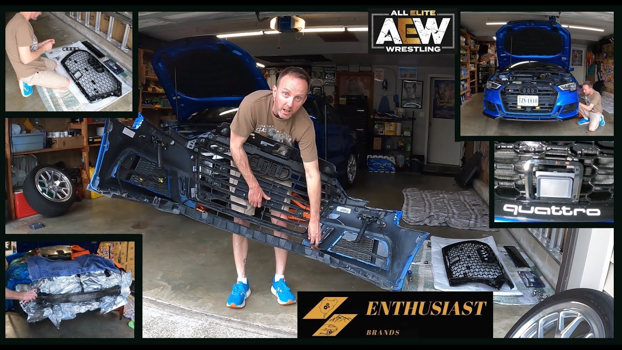 2018 Audi S3: Episode 168: Installing the Enthusiast Brand RS3 Grill: The Good, Bad, and the Ugly