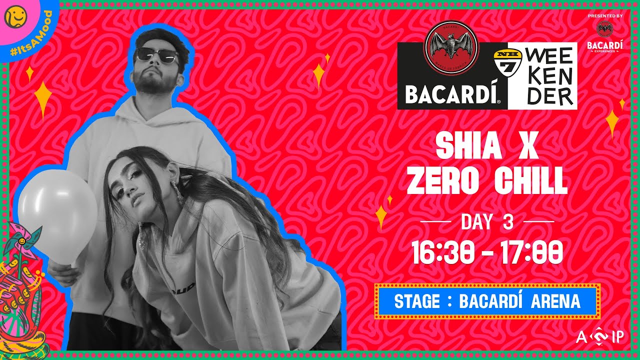 [LIVE] BACARDÍ NH7 Weekender 2023 | Shia X Zero Chill | BACARDÍ Arena | 