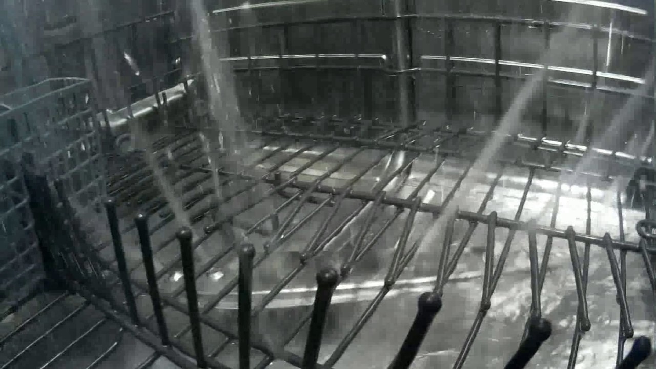 View Inside Asko Dishwasher