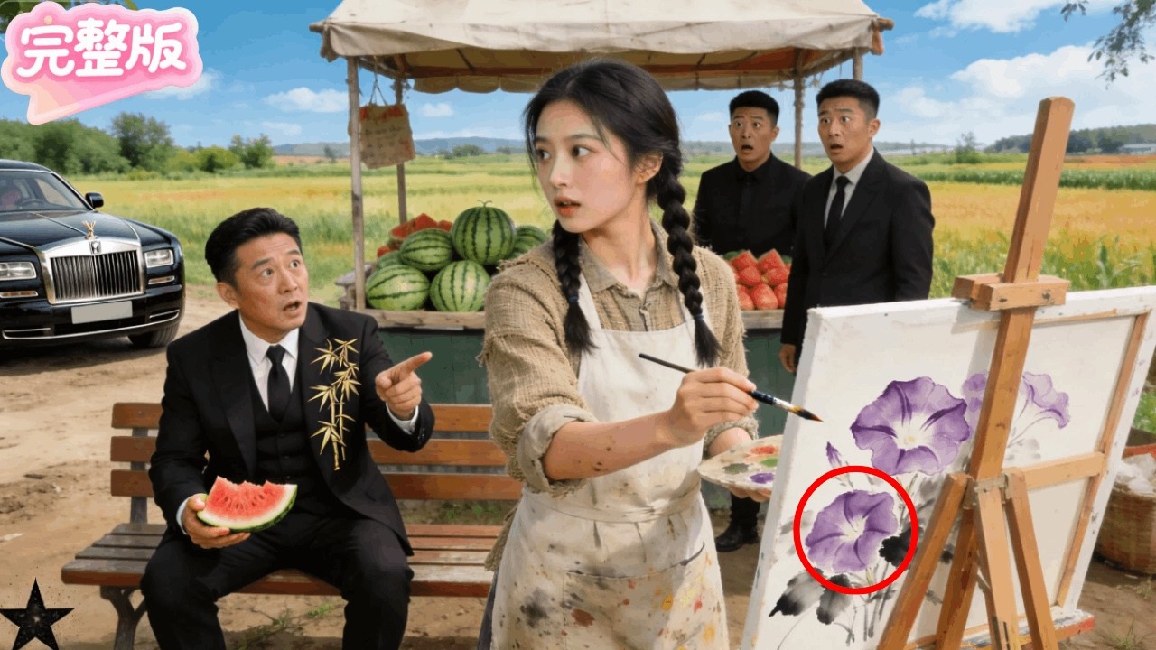 爲幫媽媽！重病的5歲萌娃在醫院賣畫籌錢治病！不料首富只看一眼就認出是自己的親孫女！一聲令下，千億豪車到場帶回家寵上天！#热门短剧 #drama #chinesedrama #先婚后爱