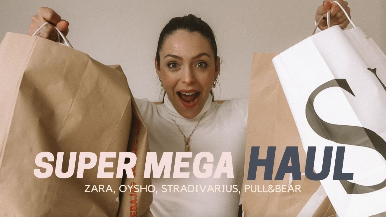 SUPER TRY-ON-HAUL MODA: ZARA, PULL&BEAR, STRADIVARIUS, OYSHO, MANGO | PASO A PASO