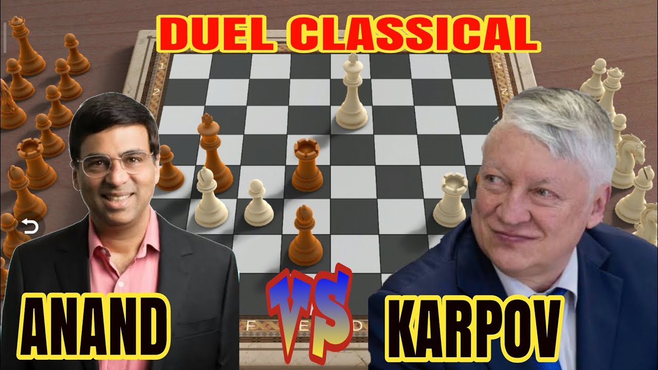 Duel sampe tuntas! Anand vs Karpov 1994